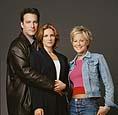 Jessica Steen, John Corbett & Brittany Daniel